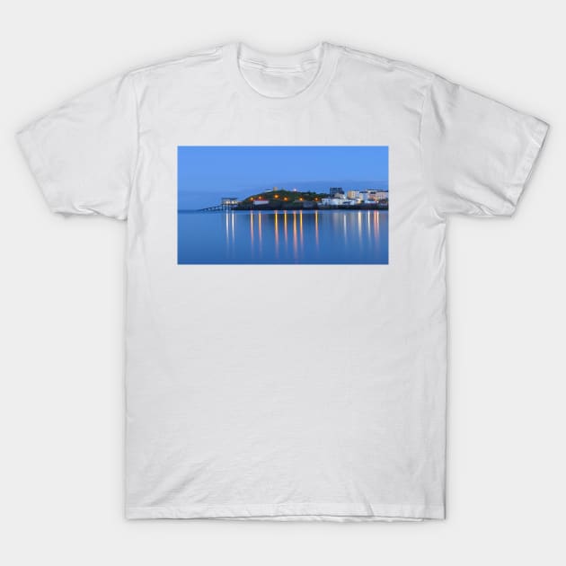 Tenby, Pembrokeshire, Wales T-Shirt by Chris Petty